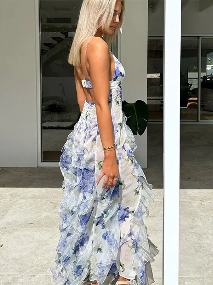 Luna Azure Dress