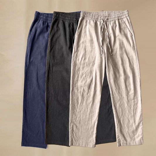 Matteo – Cotton and Linen Pants