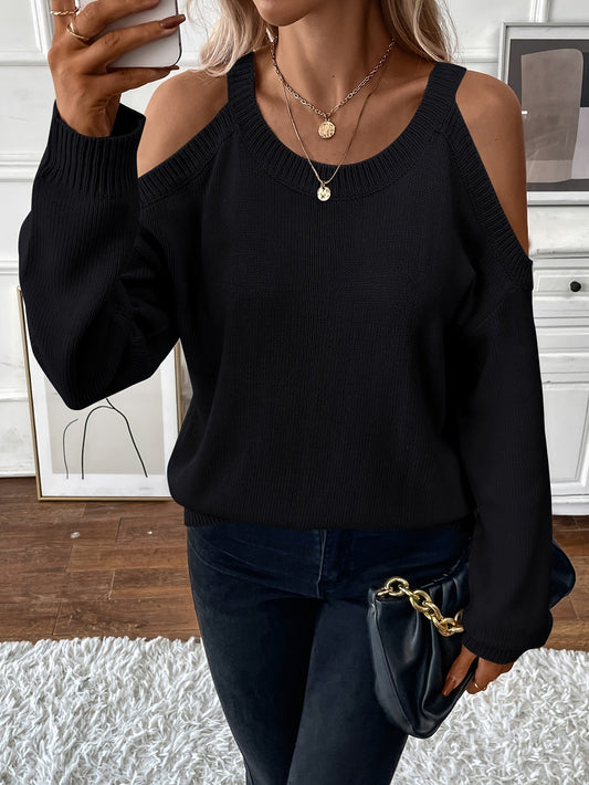 ANNEKE | Stylish Off-Shoulder Sweater