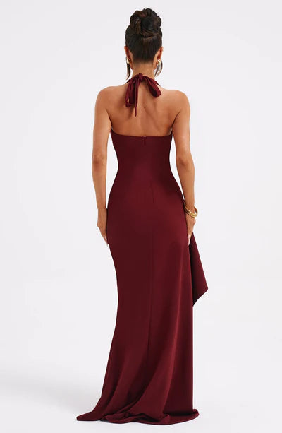 Scarlet Elegance Dress